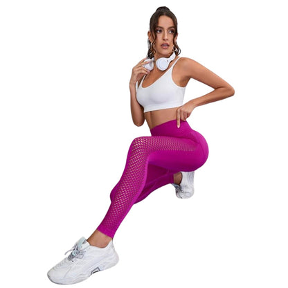 High Waist Hollow Out Fitness Leggings