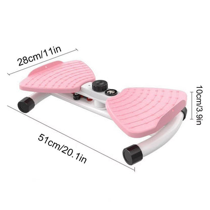 CoreGlide™ 300 – Waist Twist Board with Resistance Bands for Full-Body Sculpting