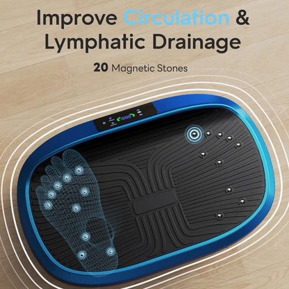 Vibration Plate Exercise Machine with 265LBS Loading Capacity